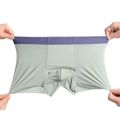 Men's Ice Silk Briefs Boxers Underwear (Pack of 5)