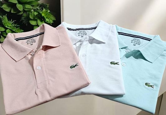 Lacoste Polo T-shirts in Pack Of 3