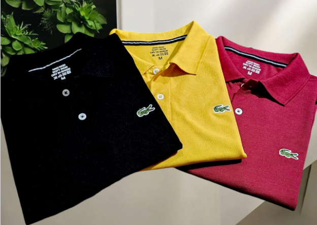 Polo Neck T-Shirt for Men (Multicolor, M) (Pack of 3)