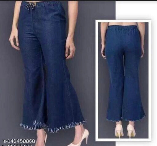 Denim Jeans for Women (Blue, 28)