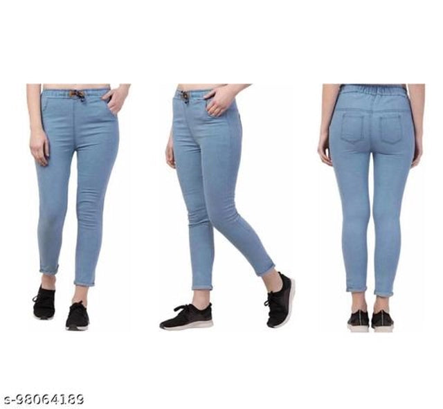 Denim Jeans for Women (Blue, 28)